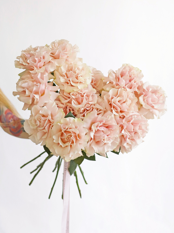 БУКЕТ 15 ФРАНЦУЗСКИХ РОЗА PINK MONDIAL БУКЕТ 15 ФРАНЦУЗСКИХ РОЗА PINK MONDIAL